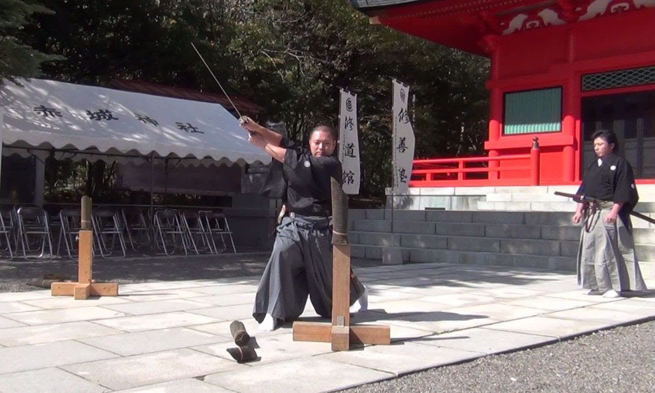 Demonstração de corte – Iai Batto