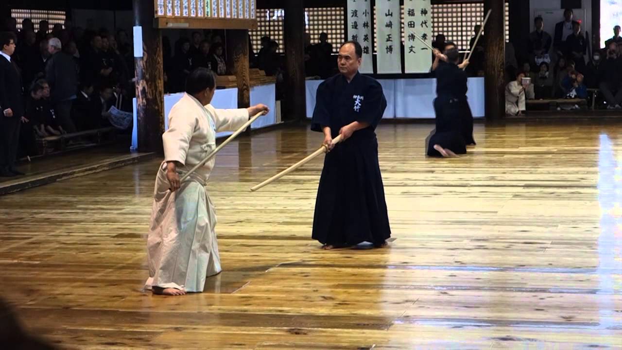 Otake Sensei Kyoto Taikai Jodo