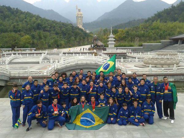 Brasil conquista 60 medalhas no Festival Internacional de Wushu na China